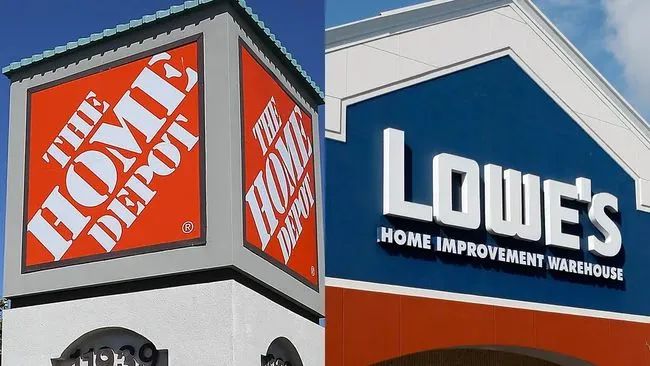 同为美国家装零售商行业巨头  Home Depot 与 Lowe's的区别在哪？