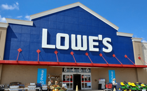 Lowe's户外类目