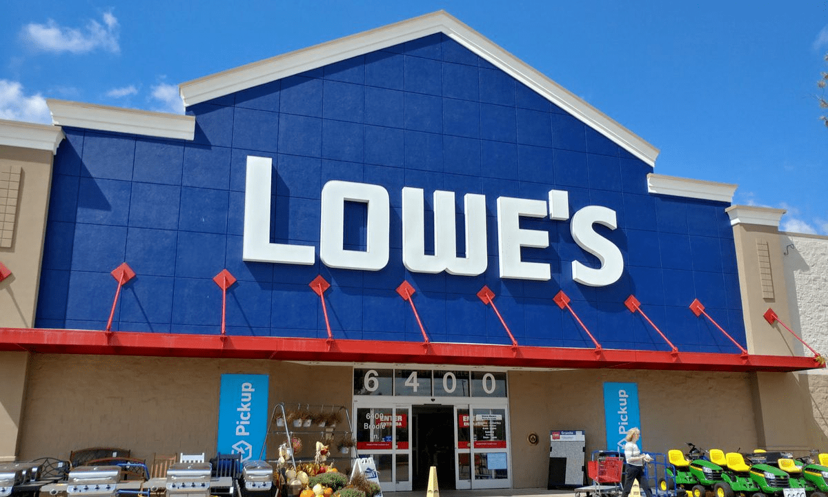 Lowe's户外类目